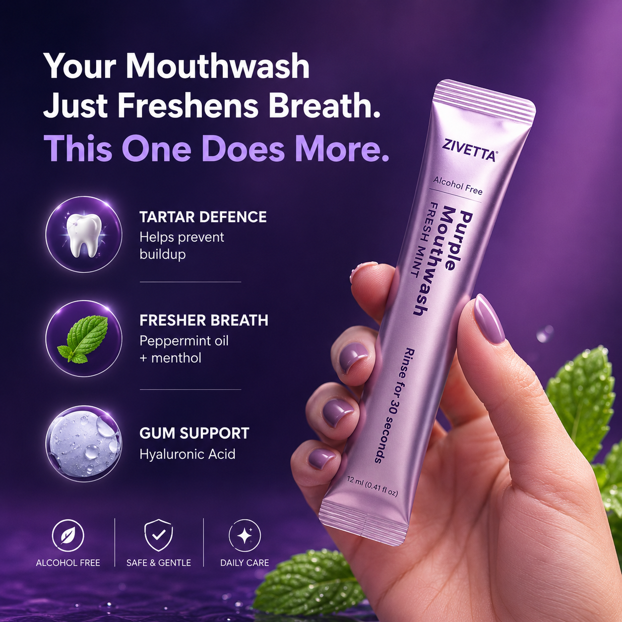 Zivetta Purple Mouthwash
